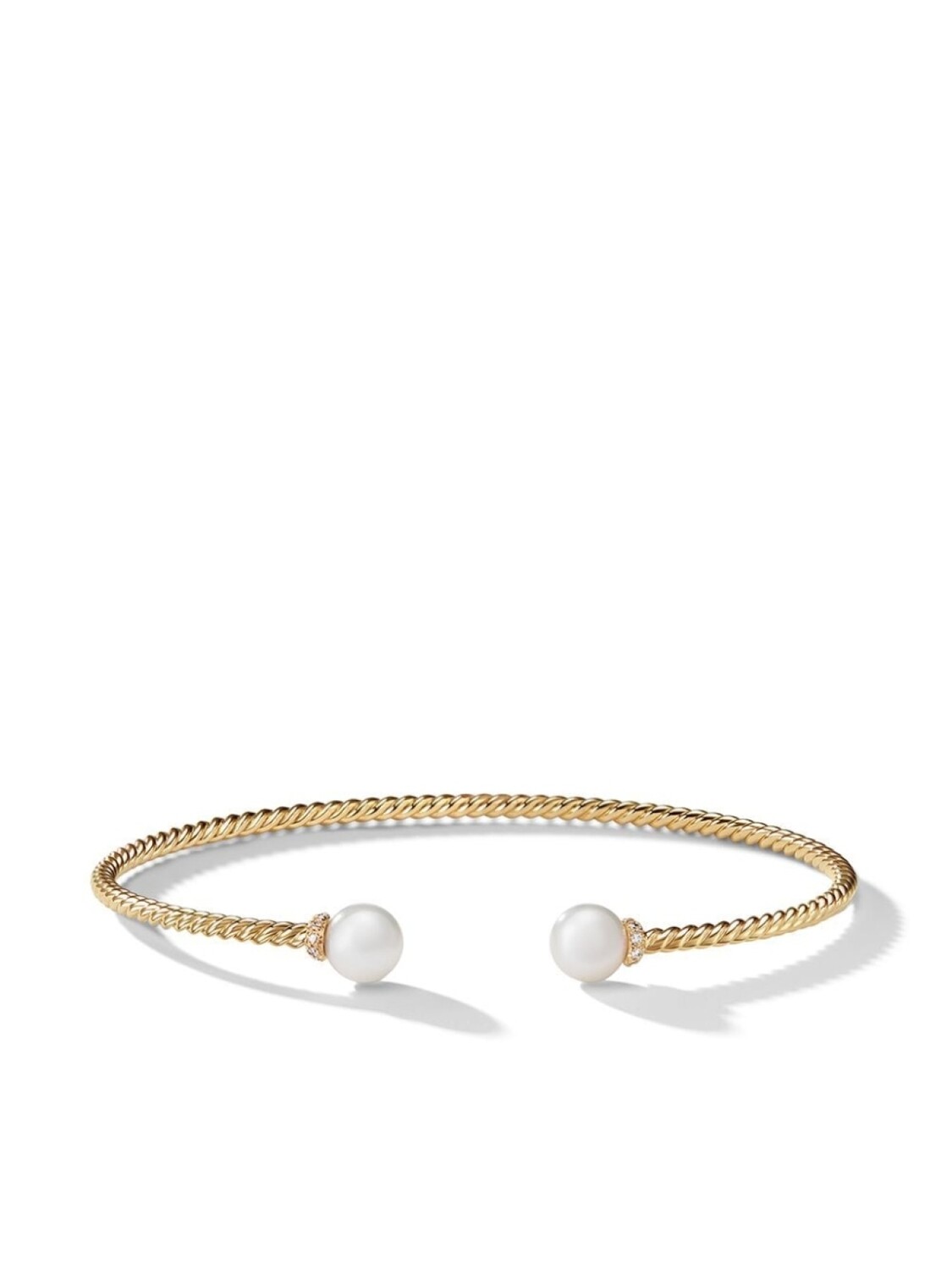 Браслет Solari из желтого золота с бриллиантами и жемчугом David Yurman, золотой
Браслет Solari из желтого золота с бриллиантами и жемчугом David Yurman, золотой