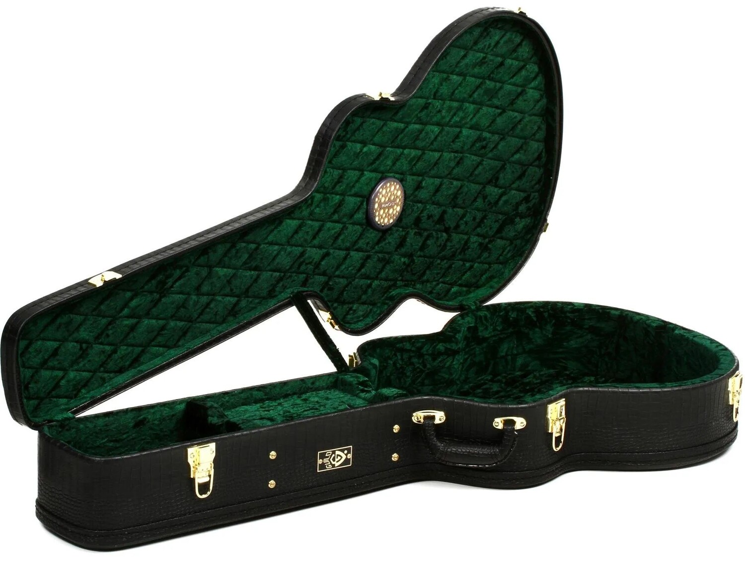 Guild USA Премиум-увлажняемый деревянный футляр Archtop для акустической гитары Jumbo
Guild USA Премиум-увлажняемый деревянный футляр Archtop для акустической гитары Jumbo