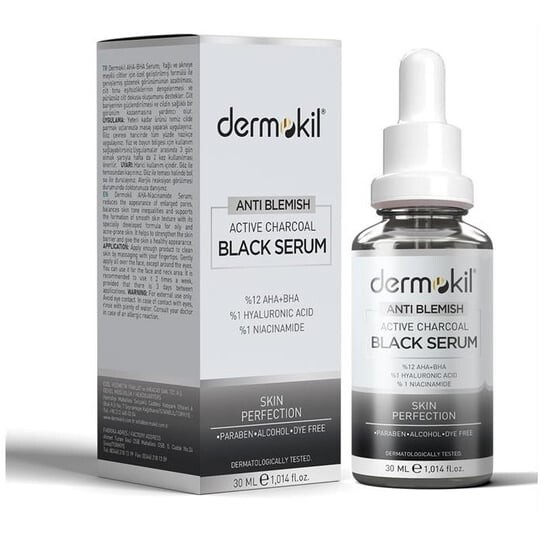 Сыворотка для лица против пятен с активированным углем, 30 мл Anti Blemish Active Charcoal Black Serum, dermokil
Сыворотка для лица против пятен с активированным углем, 30 мл Anti Blemish Active Charcoal Black Serum, dermokil