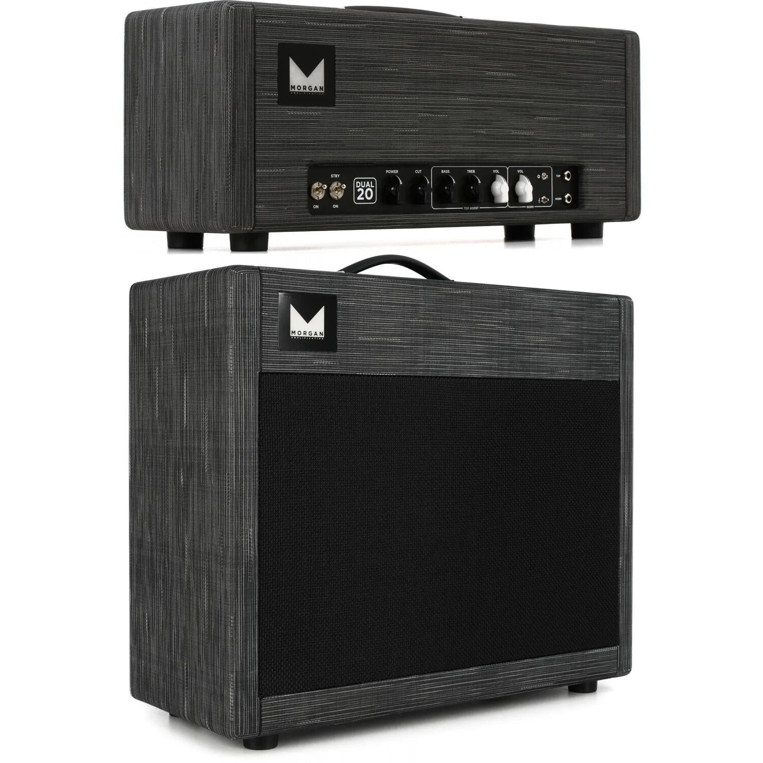 Morgan Amps Dual 20 Head 20-ваттная 2-канальная ламповая головка с кабинетом 1x12 мощностью 75 Вт — Twilight
Morgan Amps Dual 20 Head 20-ваттная 2-канальная ламповая головка с кабинетом 1x12 мощностью 75 Вт — Twilight