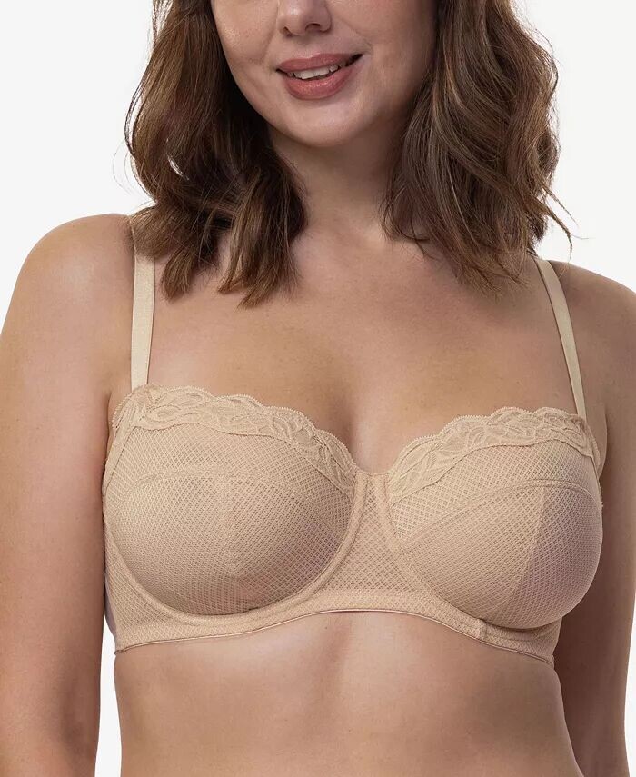 Женский элегантный кружевной бюстгальтер без подкладок Addison, D001936ME019 Dorina, бежевый
Женский элегантный кружевной бюстгальтер без подкладок Addison, D001936ME019 Dorina, бежевый