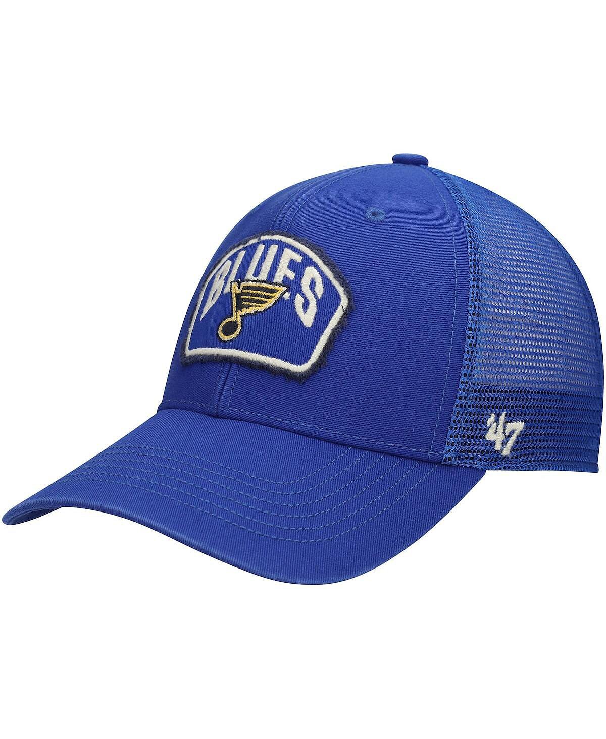 Мужская регулируемая бейсболка Snapback Royal St. Louis Blues Cledus Mvp Trucker '47 '47 Brand
Мужская регулируемая бейсболка Snapback Royal St. Louis Blues Cledus Mvp Trucker '47 '47 Brand