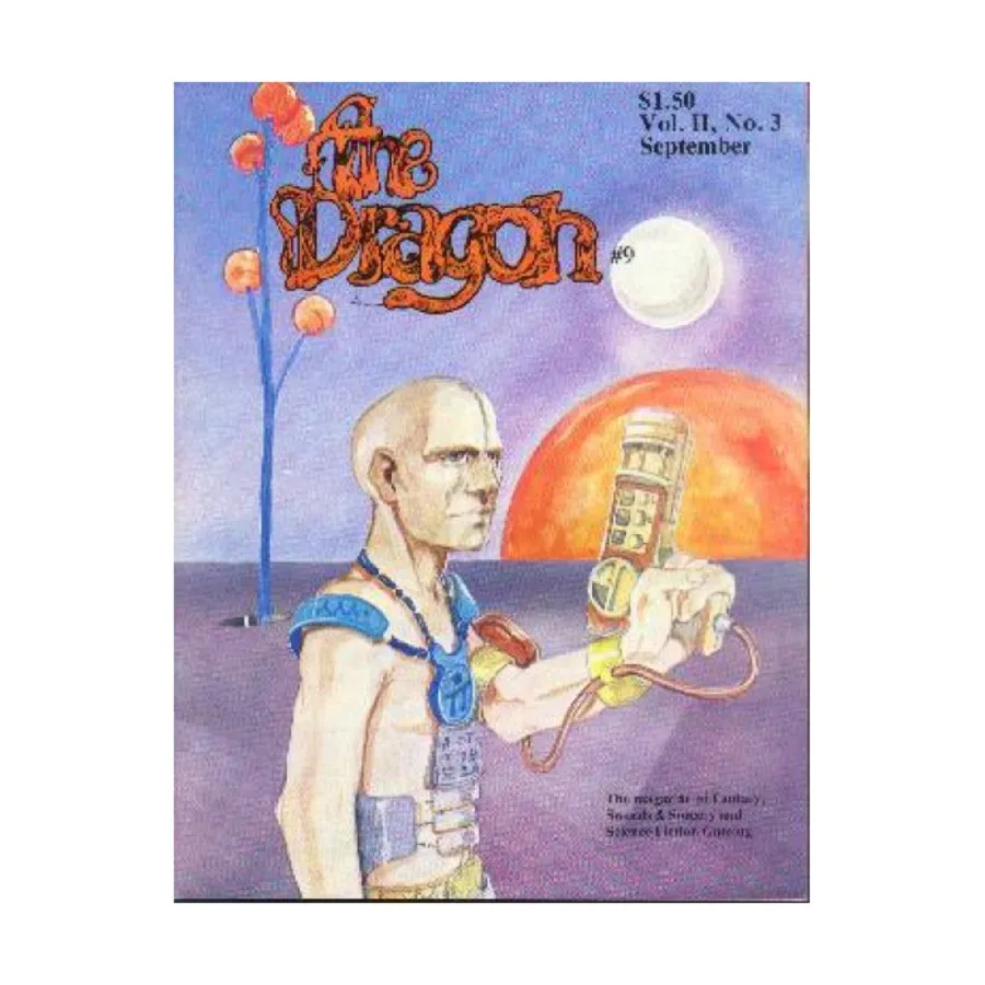 Журнал #9 "Adding Movie Greats to Boot Hill, Tombs & Crypts", Dragon Magazine #01 - #50
Журнал #9 "Adding Movie Greats to Boot Hill, Tombs & Crypts", Dragon Magazine #01 - #50