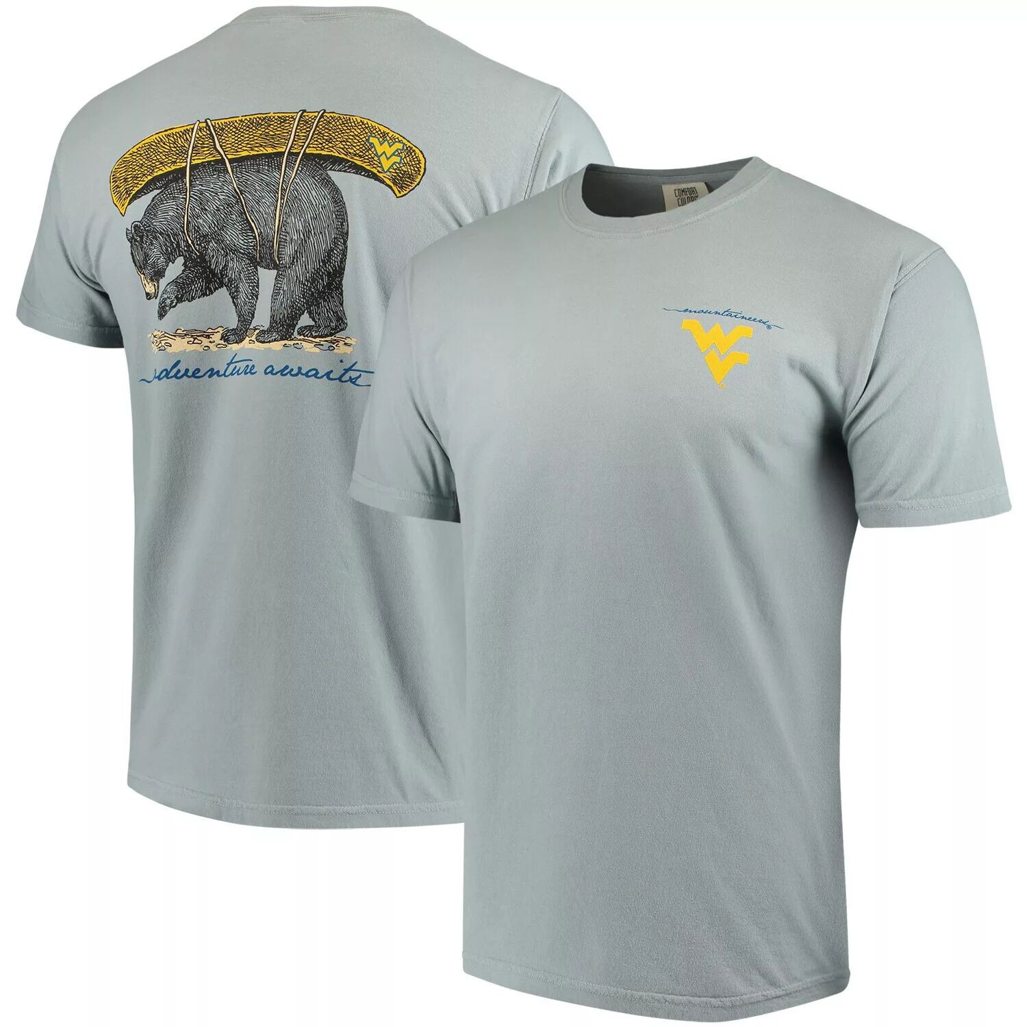 Мужская серая футболка West Virginia Mountaineers Canoe Local Comfort Colors, Серый
Мужская серая футболка West Virginia Mountaineers Canoe Local Comfort Colors, Серый