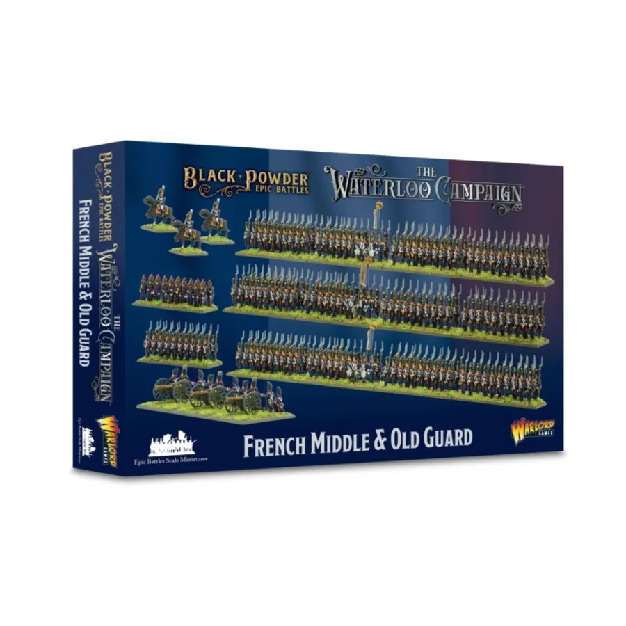 Французская средняя и старая гвардия, Black Powder - Epic Battles - The Waterloo Campaign (15mm)
Французская средняя и старая гвардия, Black Powder - Epic Battles - The Waterloo Campaign (15mm)