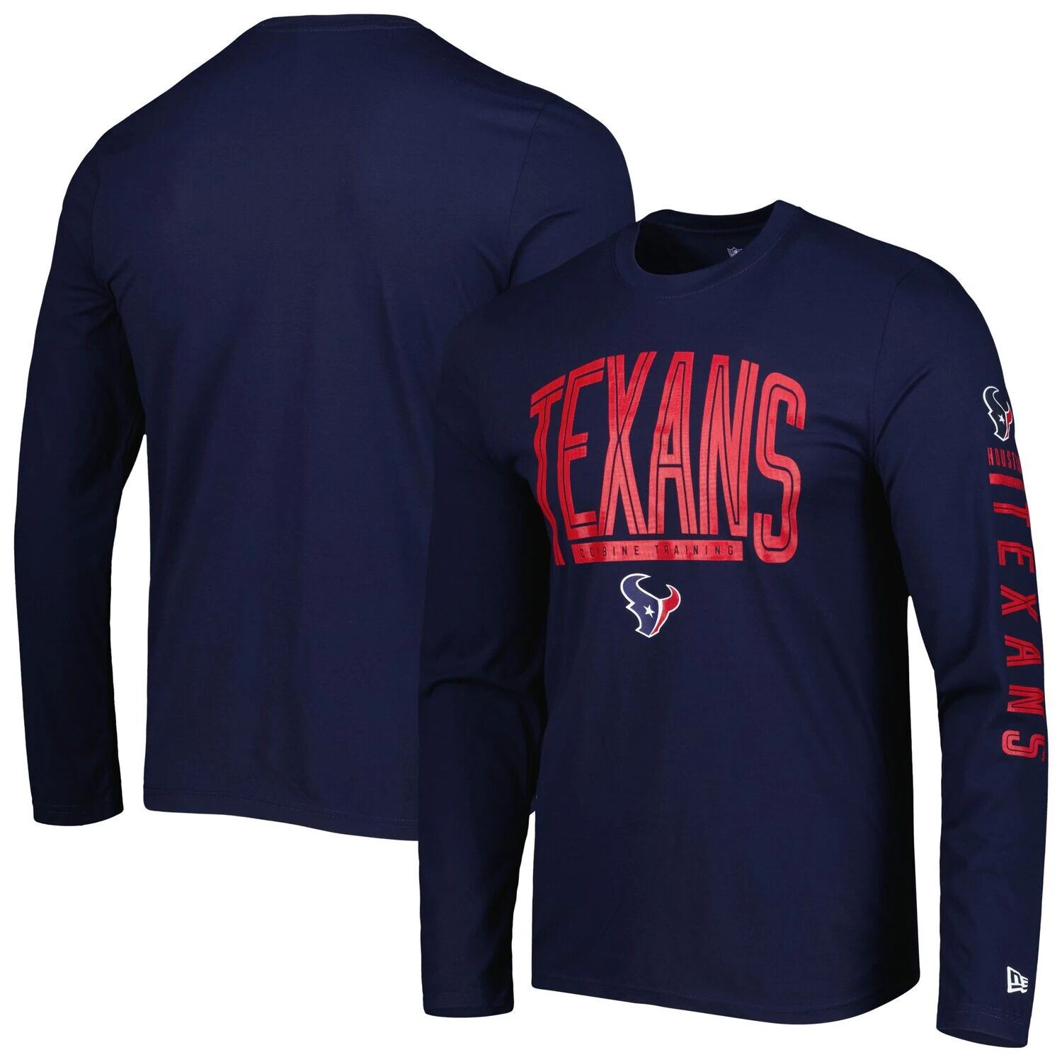 Мужская темно-синяя футболка с длинным рукавом Houston Texans Joint Authentic Home Stadium New Era, Синий
Мужская темно-синяя футболка с длинным рукавом Houston Texans Joint Authentic Home Stadium New Era, Синий