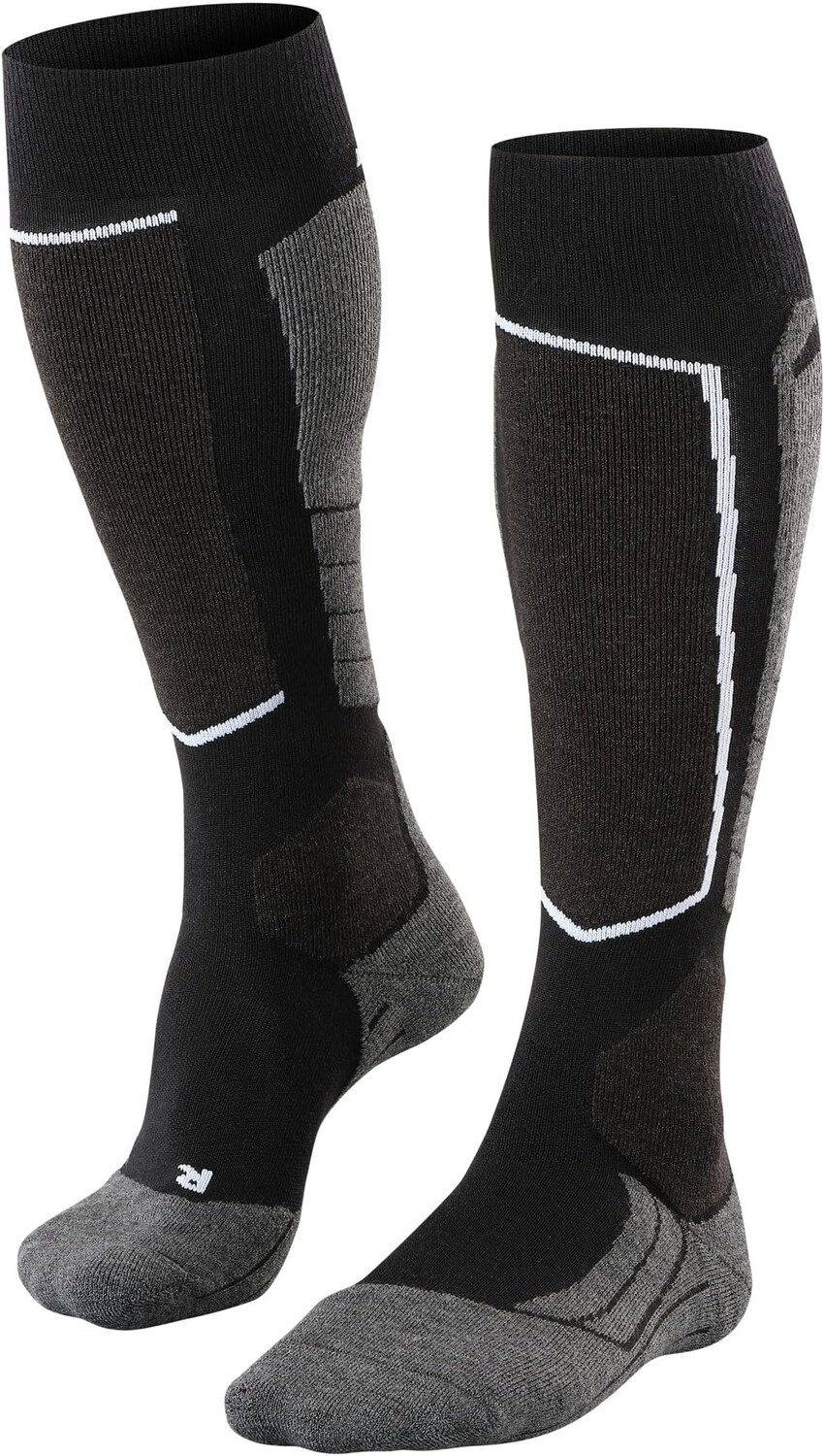 SK2 Шерстяные лыжные носки до колена среднего размера, 1 пара Falke, цвет Black Mix
SK2 Шерстяные лыжные носки до колена среднего размера, 1 пара Falke, цвет Black Mix