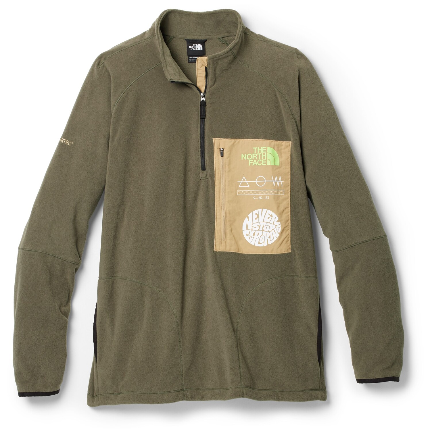 Флисовый пуловер с молнией до половины длины Fantasy Ridge Trailwear — мужской The North Face, зеленый
Флисовый пуловер с молнией до половины длины Fantasy Ridge Trailwear — мужской The North Face, зеленый