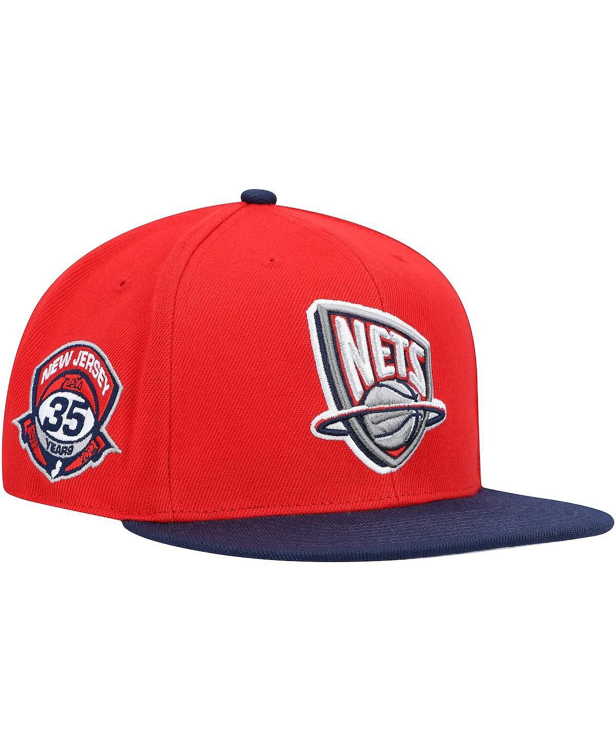 Мужская красная, темно-синяя шляпа New Jersey Nets Hardwood Classics Team с боковой посадкой Mitchell & Ness
Мужская красная, темно-синяя шляпа New Jersey Nets Hardwood Classics Team с боковой посадкой Mitchell & Ness