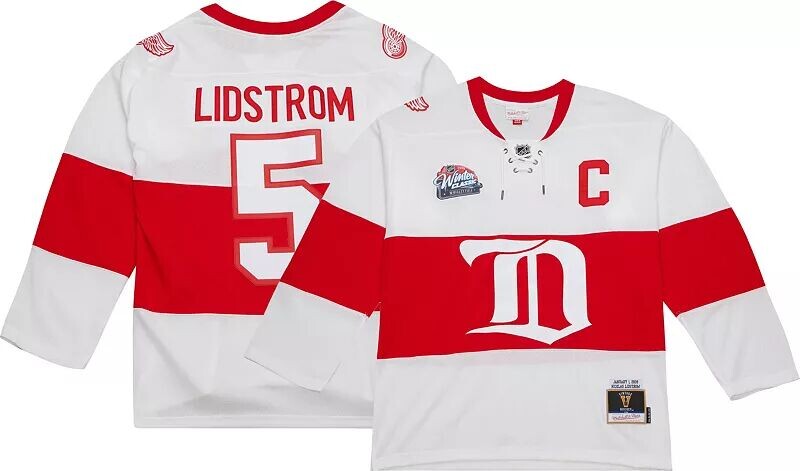Винтажная копия майки Mitchell & Ness Detroit Red Wings Никласа Лидстрема # 5 2008 года
Винтажная копия майки Mitchell & Ness Detroit Red Wings Никласа Лидстрема # 5 2008 года