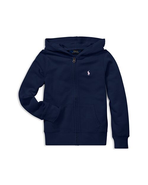 Толстовка на молнии из френч-терри для девочек — Little Kid Ralph Lauren, цвет Blue
Толстовка на молнии из френч-терри для девочек — Little Kid Ralph Lauren, цвет Blue