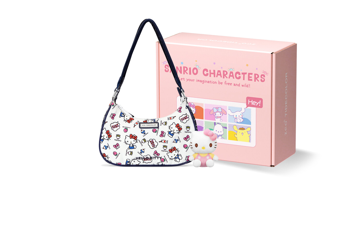 Zhenggang Zgo Женская сумка через плечо Hello Kitty, Подарочная коробка с куклой B синего цвета.
Zhenggang Zgo Женская сумка через плечо Hello Kitty, Подарочная коробка с куклой B синего цвета.