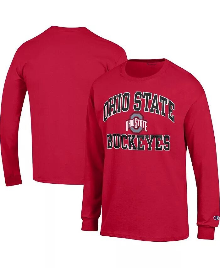 Мужская футболка Scarlet Ohio State Buckeyes High Motor с длинным рукавом Champion, красный
Мужская футболка Scarlet Ohio State Buckeyes High Motor с длинным рукавом Champion, красный