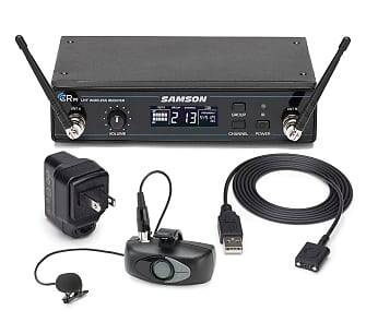 Беспроводная система Samson AirLine ALX UHF Wireless Lavalier Microphone System (D Band)
Беспроводная система Samson AirLine ALX UHF Wireless Lavalier Microphone System (D Band)