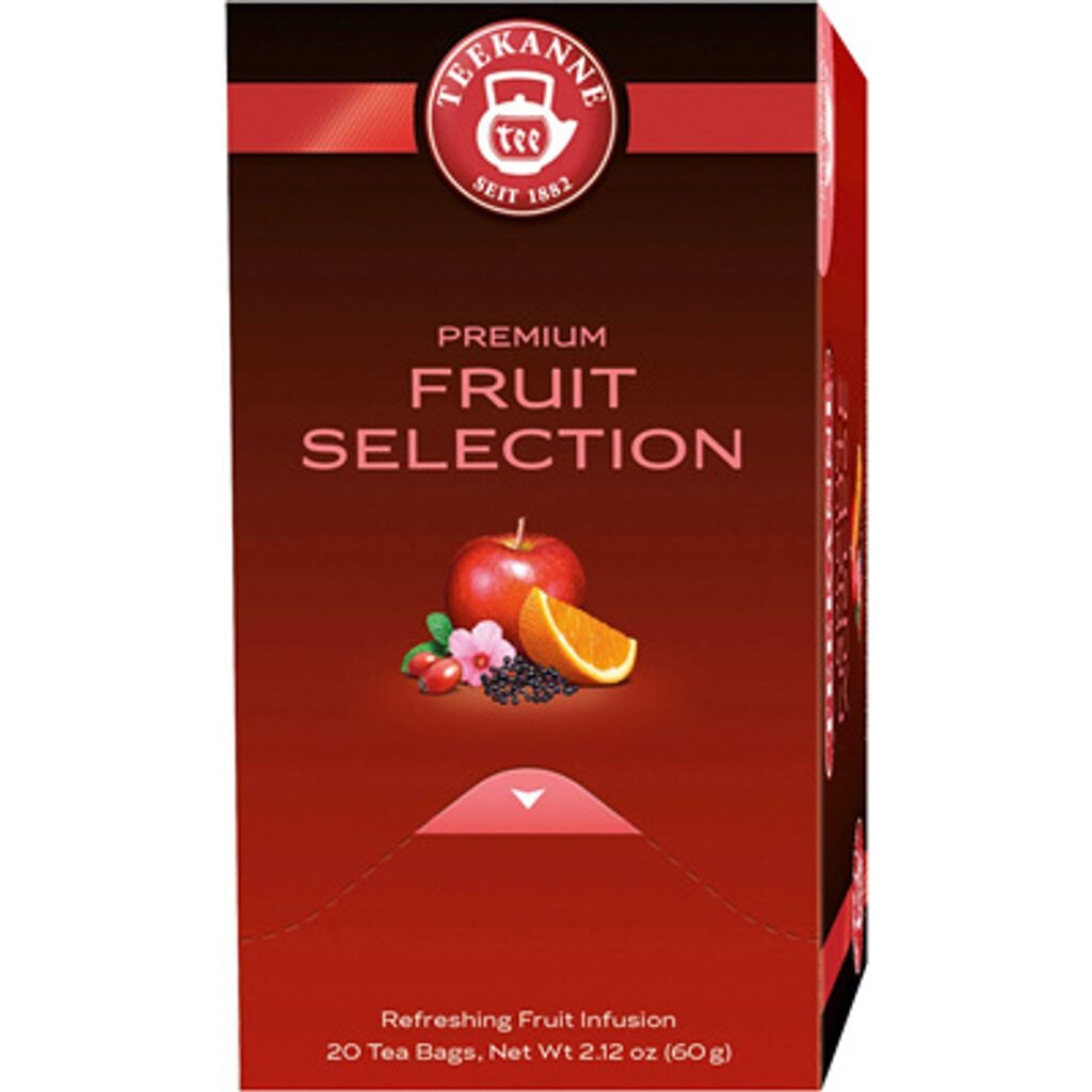 Чайник фруктовый чай Premium Teaeauslese, сытно-фруктовый, 20 пакетиков - 10 х 60 г Teekanne
Чайник фруктовый чай Premium Teaeauslese, сытно-фруктовый, 20 пакетиков - 10 х 60 г Teekanne