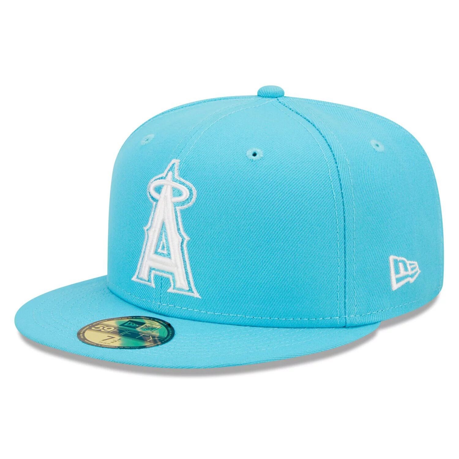 Мужская облегающая шляпа с логотипом New Era Blue Los Angeles Angels Vice 59FIFTY
Мужская облегающая шляпа с логотипом New Era Blue Los Angeles Angels Vice 59FIFTY