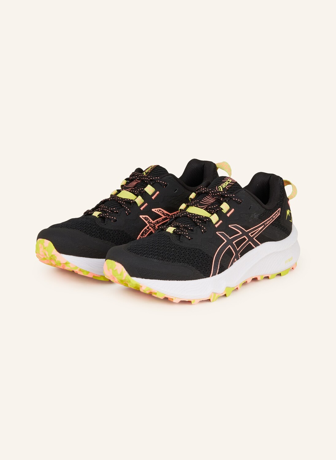 Кроссовки для бега по пересеченной местности trabuco terra 2 ASICS, черный
Кроссовки для бега по пересеченной местности trabuco terra 2 ASICS, черный