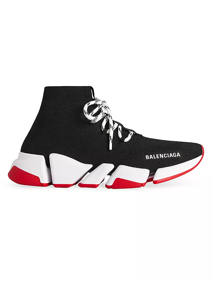 Кроссовки Speed 2.0 на шнуровке из переработанного трикотажа Balenciaga, черный
Кроссовки Speed 2.0 на шнуровке из переработанного трикотажа Balenciaga, черный