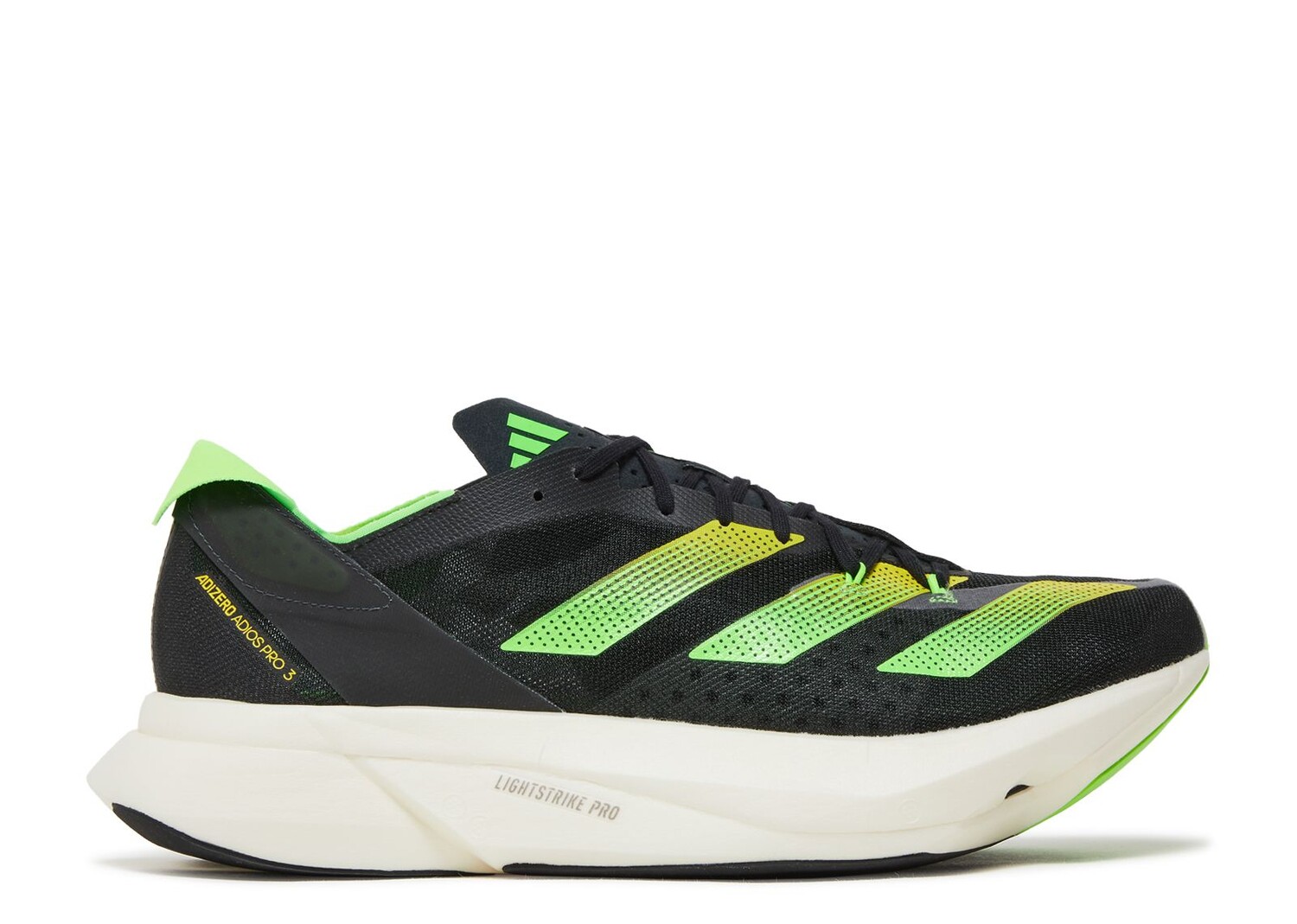 Кроссовки adidas Adizero Adios Pro 3 'Core Black Solar Green', черный, Черный;серый
Кроссовки adidas Adizero Adios Pro 3 'Core Black Solar Green', черный, Черный;серый