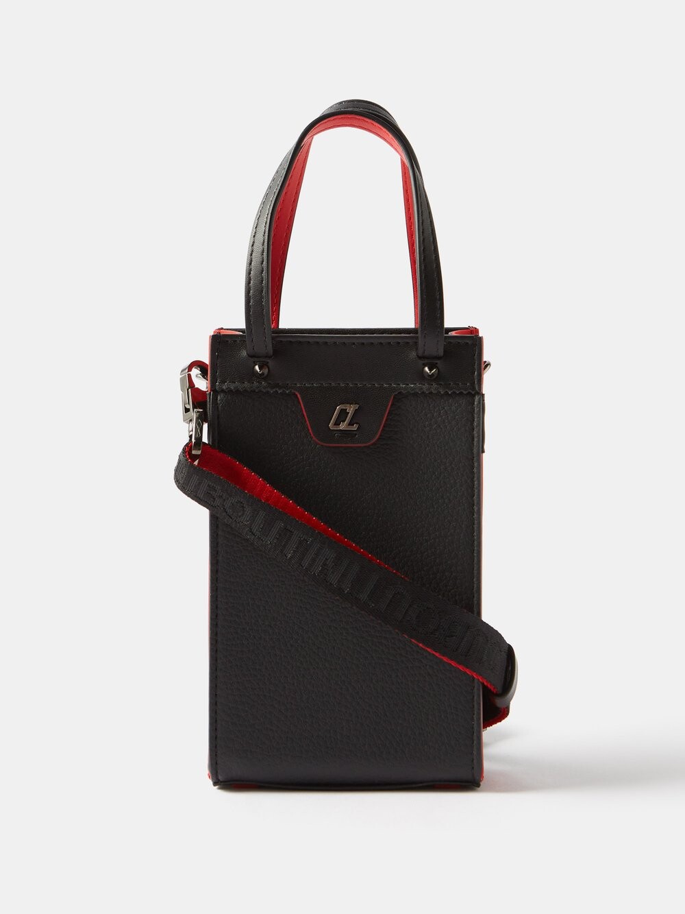 Сумка через плечо ruistote из нанозернистой искусственной кожи Christian Louboutin, черный
Сумка через плечо ruistote из нанозернистой искусственной кожи Christian Louboutin, черный
