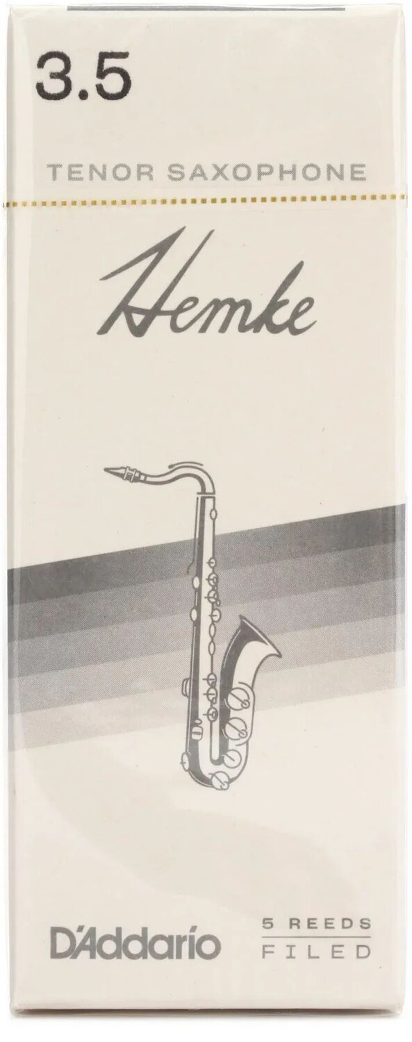 D'Addario RHKP5TSX350 — трости для тенор-саксофона Frederick L. Hemke — 3,5 (5 шт. в упаковке)
D'Addario RHKP5TSX350 — трости для тенор-саксофона Frederick L. Hemke — 3,5 (5 шт. в упаковке)