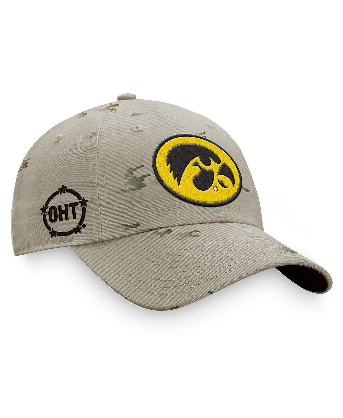 Мужская регулируемая шляпа цвета хаки Iowa Hawkeyes OHT в военном стиле Appreciation Storm Top of the World
Мужская регулируемая шляпа цвета хаки Iowa Hawkeyes OHT в военном стиле Appreciation Storm Top of the World