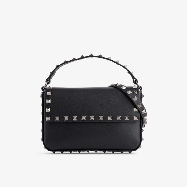 Кожаная сумка через плечо rockstud с тисненым логотипом Valentino Garavani, цвет nero
Кожаная сумка через плечо rockstud с тисненым логотипом Valentino Garavani, цвет nero