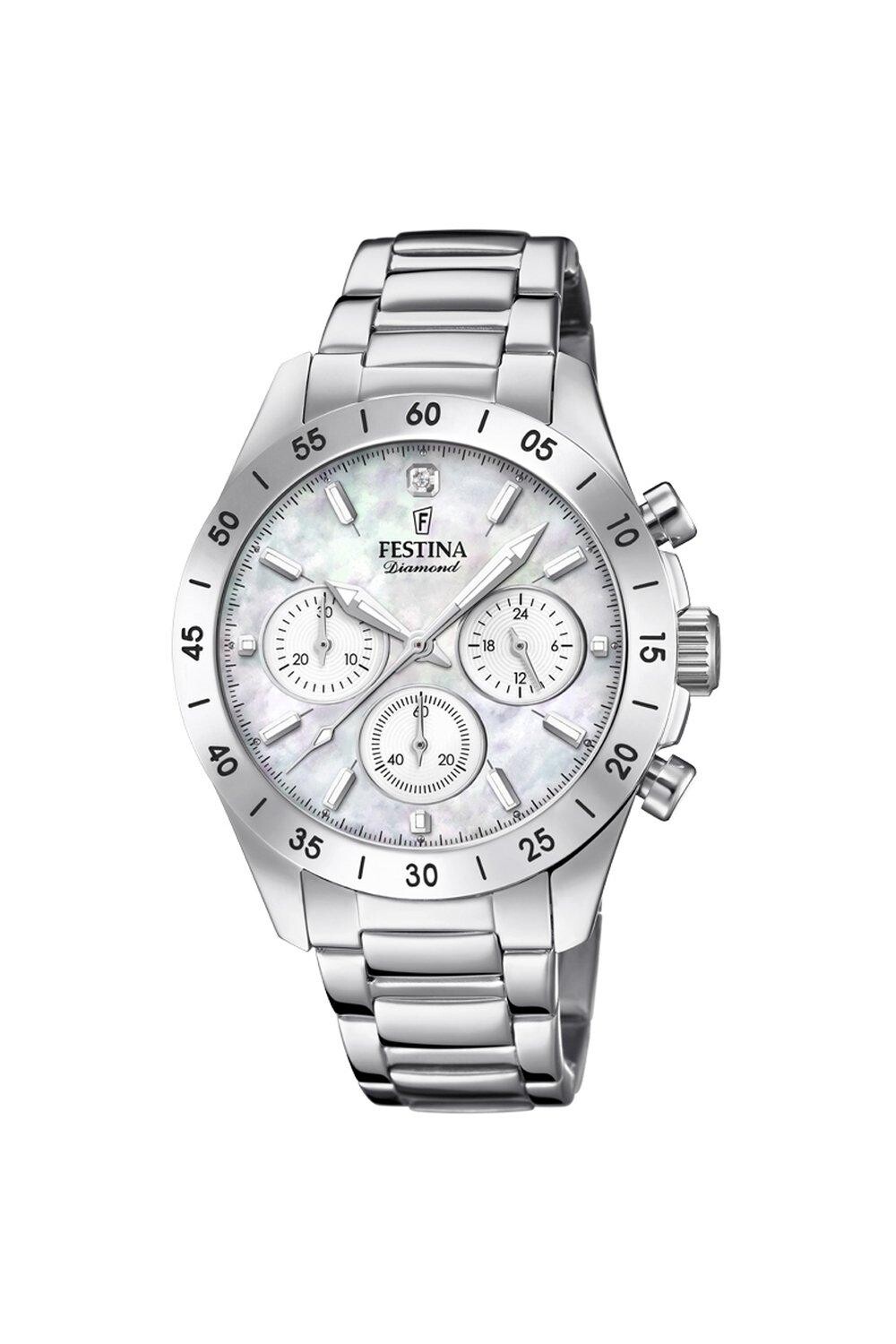 Классические аналоговые кварцевые часы из нержавеющей стали - F20397/1 Festina, серебро
Классические аналоговые кварцевые часы из нержавеющей стали - F20397/1 Festina, серебро