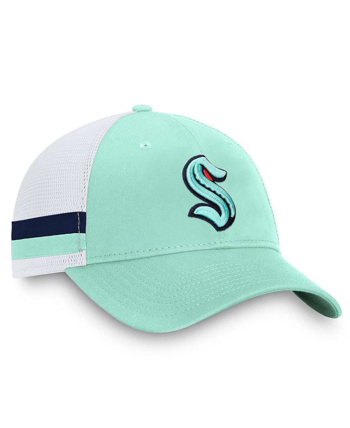 Мужская фирменная сине-белая регулируемая шляпа Seattle Kraken Special Edition 2.0 Snapback Fanatics
Мужская фирменная сине-белая регулируемая шляпа Seattle Kraken Special Edition 2.0 Snapback Fanatics