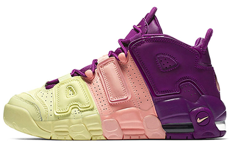 Женские винтажные баскетбольные кроссовки Nike Air More Uptempo (Gs) Citron Tint/Pink Tint-Night Purple
Женские винтажные баскетбольные кроссовки Nike Air More Uptempo (Gs) Citron Tint/Pink Tint-Night Purple