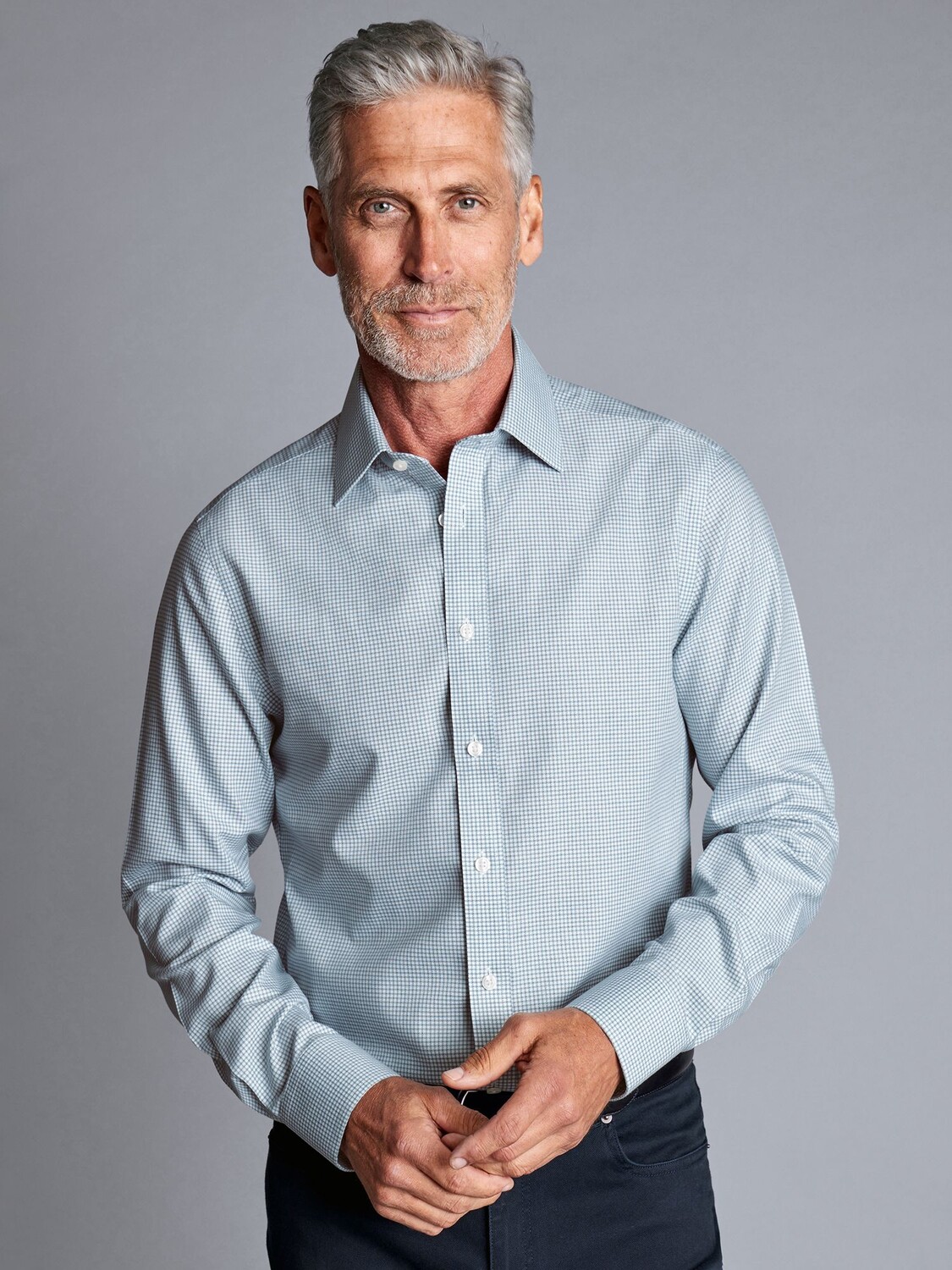 Рубашка Slim Fit в мини-клетку Royal Oxford без глажки Charles Tyrwhitt, светло-синий
Рубашка Slim Fit в мини-клетку Royal Oxford без глажки Charles Tyrwhitt, светло-синий
