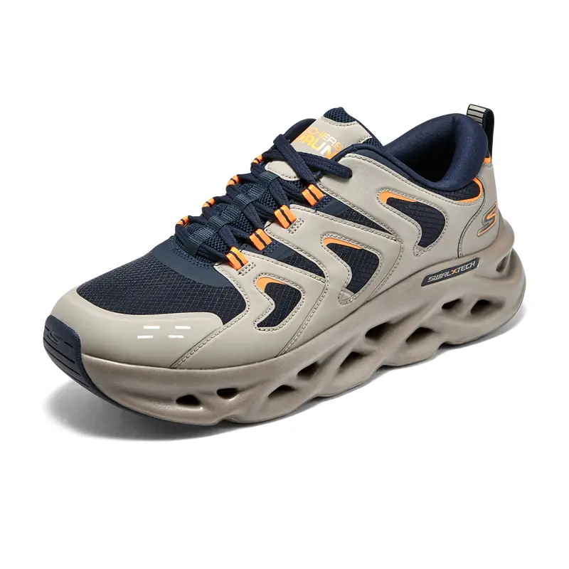 Кроссовки мужские амортизирующие Skechers Bubble для занятий спортом, бежевый / синий
Кроссовки мужские амортизирующие Skechers Bubble для занятий спортом, бежевый / синий