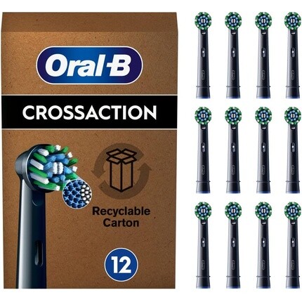 Электрическая зубная щетка Oral-B Pro Cross Action с насадкой X-образной формы и угловыми щетинками, упаковка из 12 шт. — черный цвет
Электрическая зубная щетка Oral-B Pro Cross Action с насадкой X-образной формы и угловыми щетинками, упаковка из 12 шт. — черный цвет
