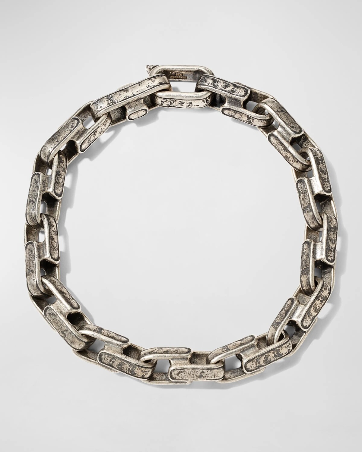 Мужской браслет-цепочка с потертостями ручной работы John Varvatos, цвет Silver
Мужской браслет-цепочка с потертостями ручной работы John Varvatos, цвет Silver
