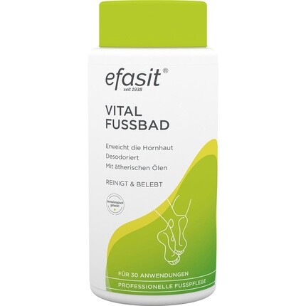 efasit Vital Foot Bath 400g - Базовая добавка для ванн с мозолями для ароматных, ухоженных и расслабленных ног - Смягчитель мозолей
efasit Vital Foot Bath 400g - Базовая добавка для ванн с мозолями для ароматных, ухоженных и расслабленных ног - Смягчитель мозолей