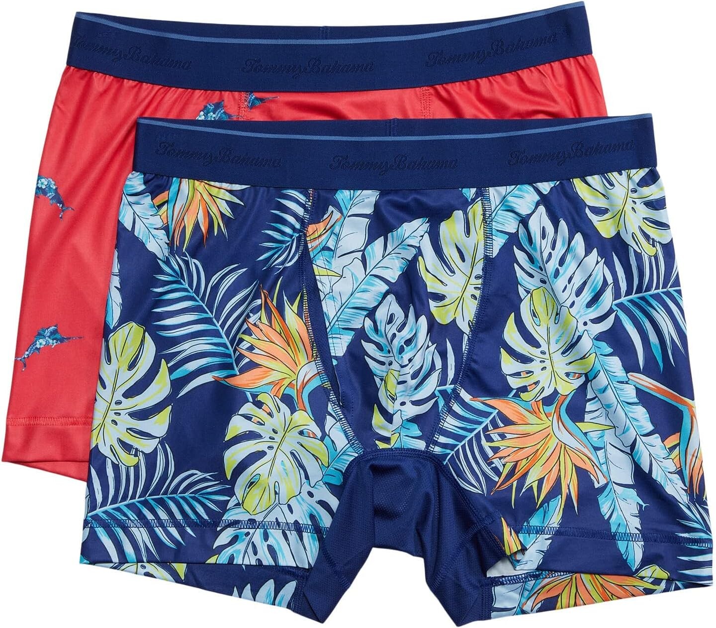 Комплект из двух трусов-боксеров из сетчатой ткани Tommy Bahama, цвет Navy Palm/Red Fish
Комплект из двух трусов-боксеров из сетчатой ткани Tommy Bahama, цвет Navy Palm/Red Fish