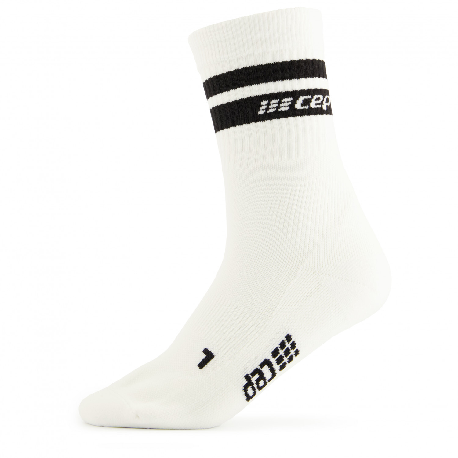 Компрессионные носки Cep Women's Classic 80's Socks Mid Cut, цвет White/Black
Компрессионные носки Cep Women's Classic 80's Socks Mid Cut, цвет White/Black