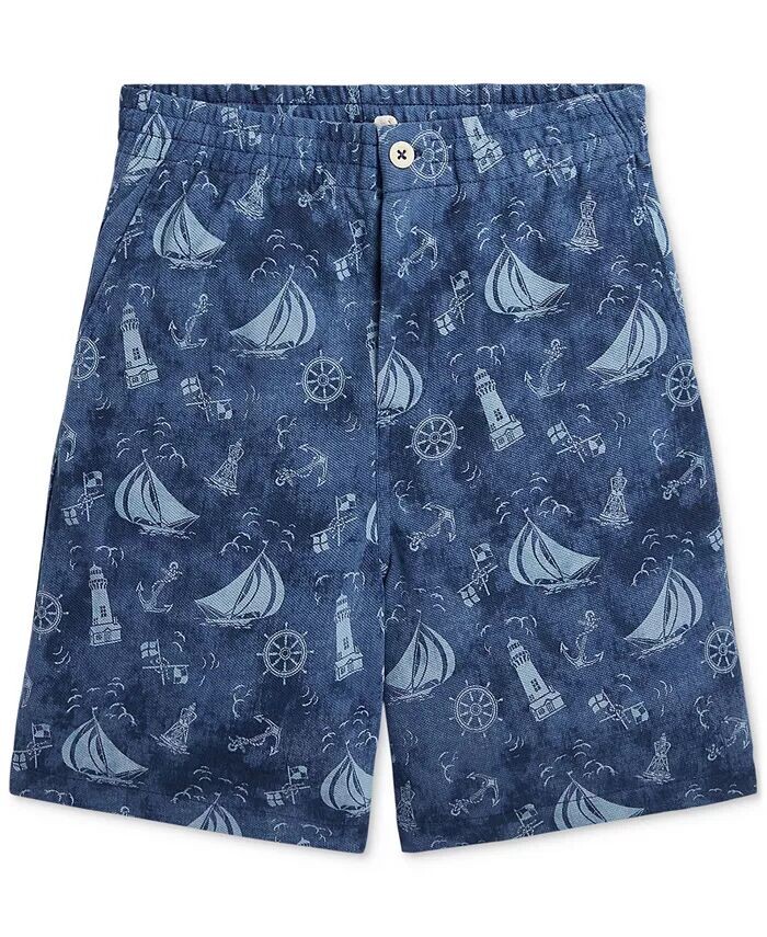 Хлопковые сетчатые шорты с морским принтом Big Boys Polo Ralph Lauren, мультиколор
Хлопковые сетчатые шорты с морским принтом Big Boys Polo Ralph Lauren, мультиколор