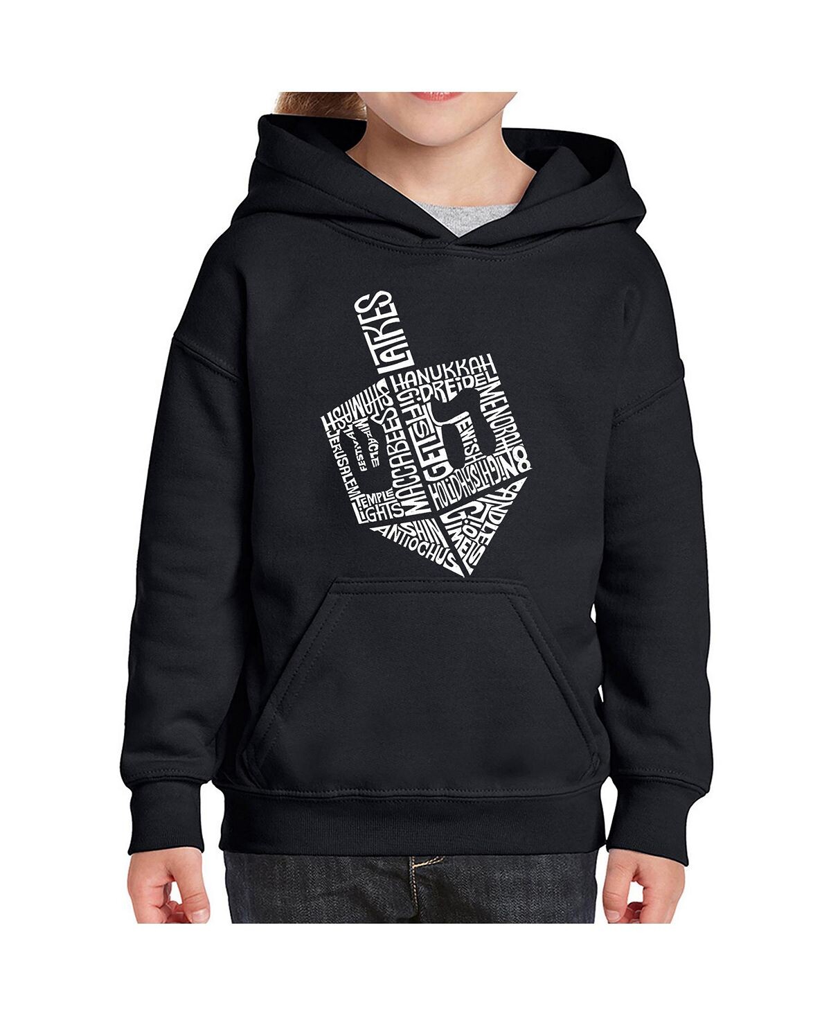 Hanukkah Dreidel — толстовка с капюшоном для девочек с рисунком Word Art LA Pop Art
Hanukkah Dreidel — толстовка с капюшоном для девочек с рисунком Word Art LA Pop Art
