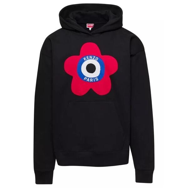 Футболка oversized sweatshirt with target print in st Kenzo, черный 
Футболка oversized sweatshirt with target print in st Kenzo, черный
