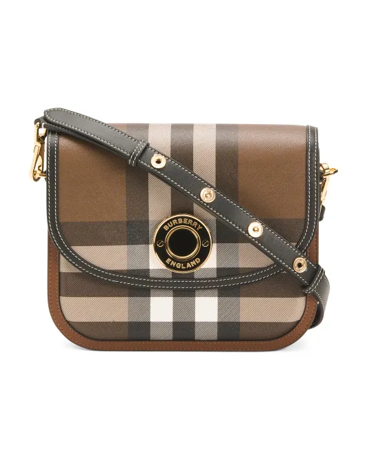 Кожаная сумка Elizabeth в классическую клетку среднего размера Made In Italy Burberry, темно-коричневый
Кожаная сумка Elizabeth в классическую клетку среднего размера Made In Italy Burberry, темно-коричневый