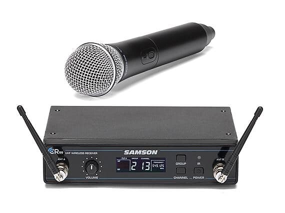 Микрофон Samson Concert 99 Frequency-Agile UHF Wireless Handheld Mic System - D Band (542–566 MHz)
Микрофон Samson Concert 99 Frequency-Agile UHF Wireless Handheld Mic System - D Band (542–566 MHz)