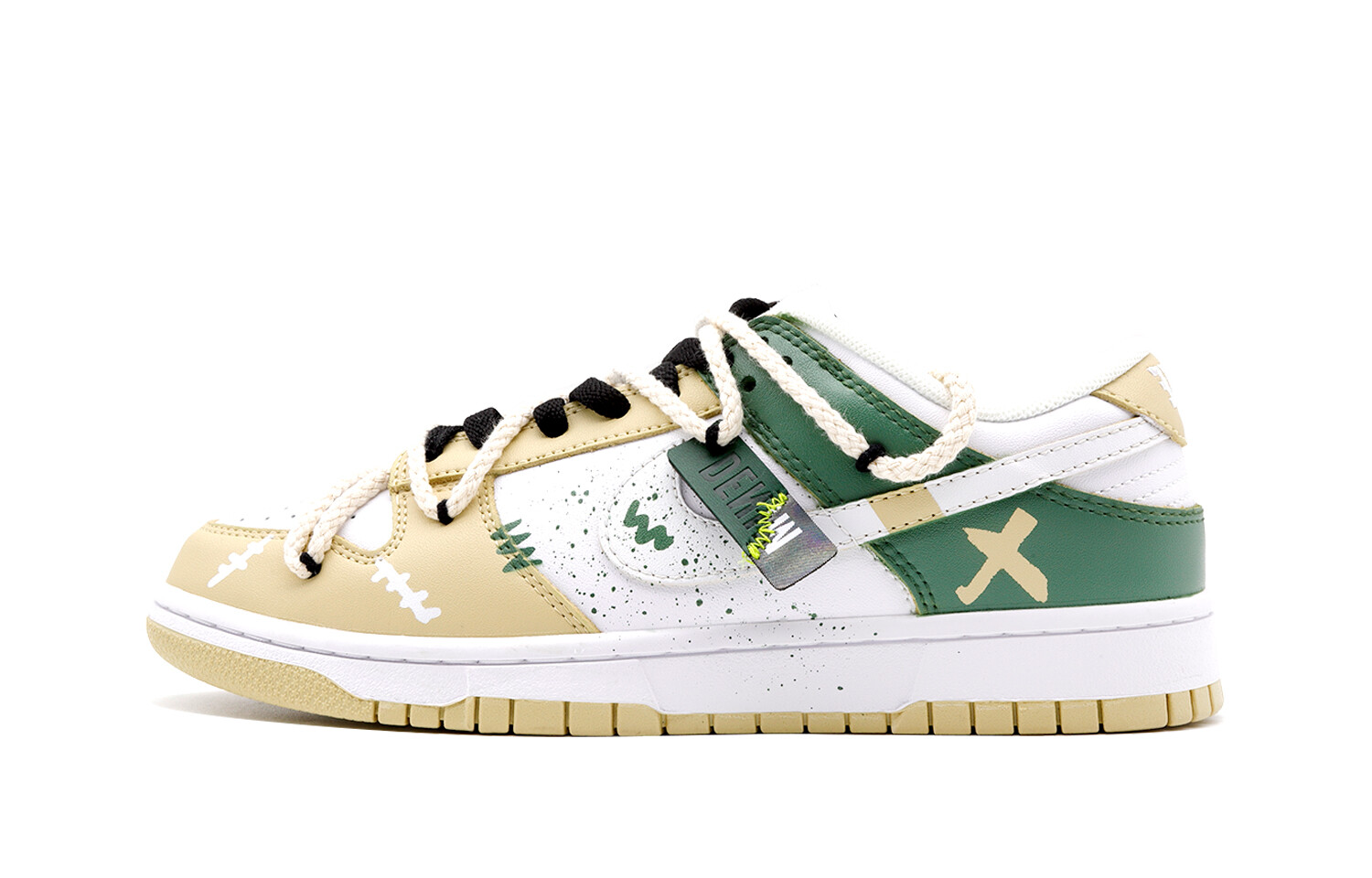 Кроссовки Nike Dunk Skateboarding Shoes Men Low-top White/beige/green, цвет Off White
Кроссовки Nike Dunk Skateboarding Shoes Men Low-top White/beige/green, цвет Off White