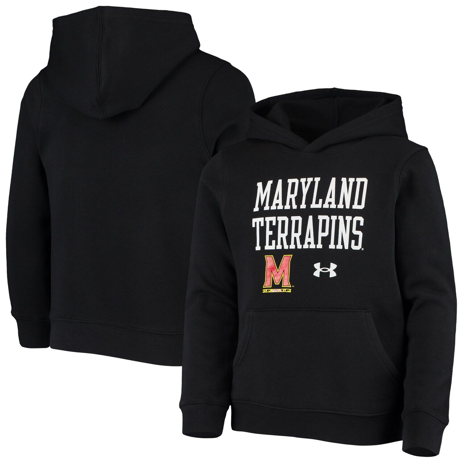 Черный пуловер с капюшоном на весь день Youth Under Armour Maryland Terrapins Under Armour
Черный пуловер с капюшоном на весь день Youth Under Armour Maryland Terrapins Under Armour