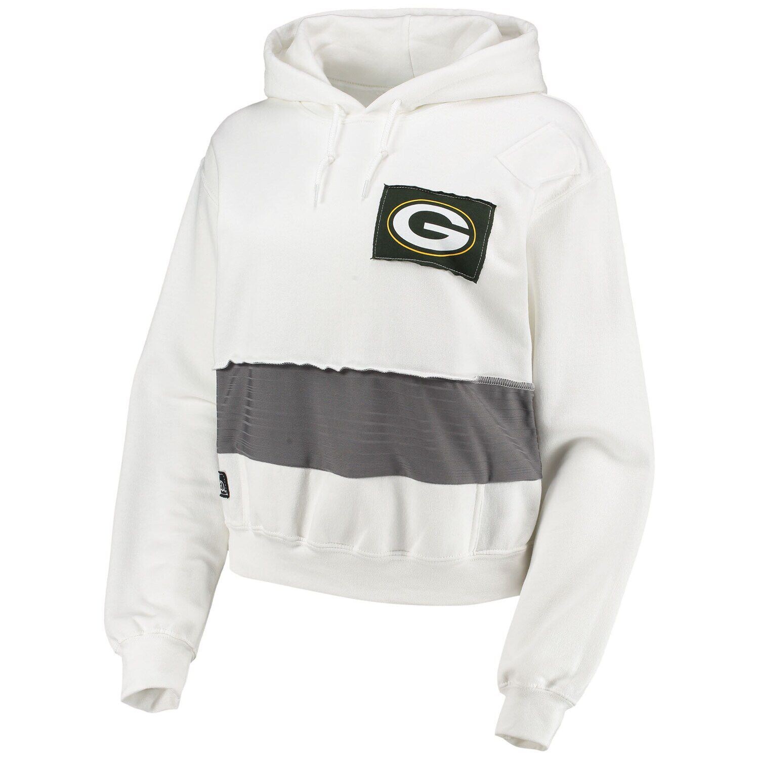 Женский укороченный пуловер с капюшоном белого цвета Green Bay Packers Refried Apparel
Женский укороченный пуловер с капюшоном белого цвета Green Bay Packers Refried Apparel
