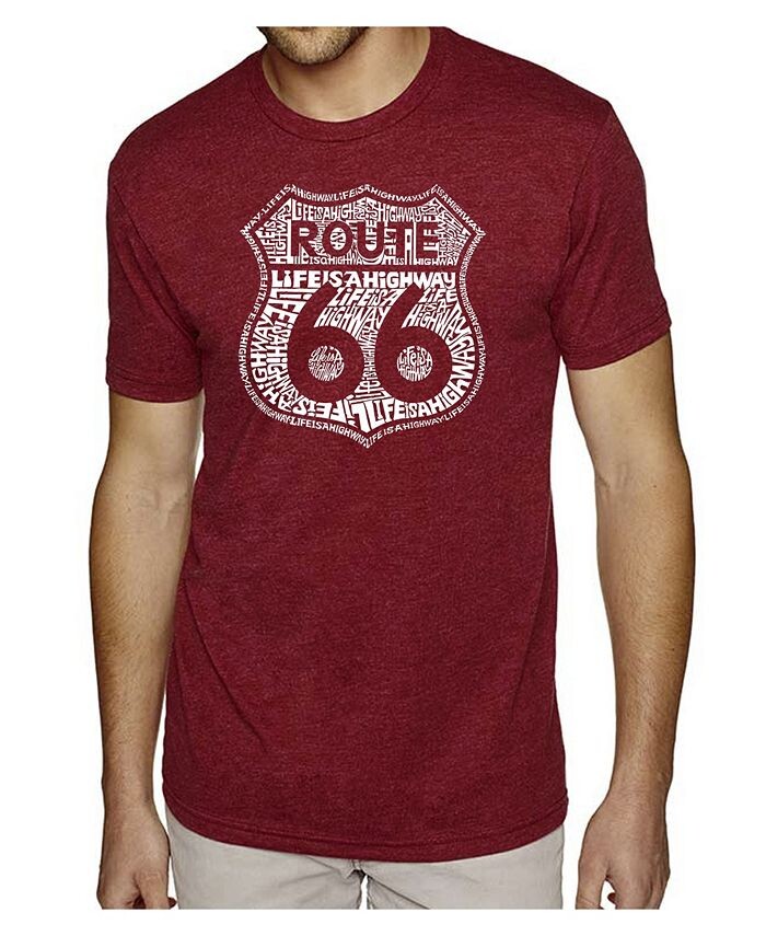 Мужская футболка премиум-класса Word Art — Route 66 Life Is A Highway LA Pop Art, красный
Мужская футболка премиум-класса Word Art — Route 66 Life Is A Highway LA Pop Art, красный