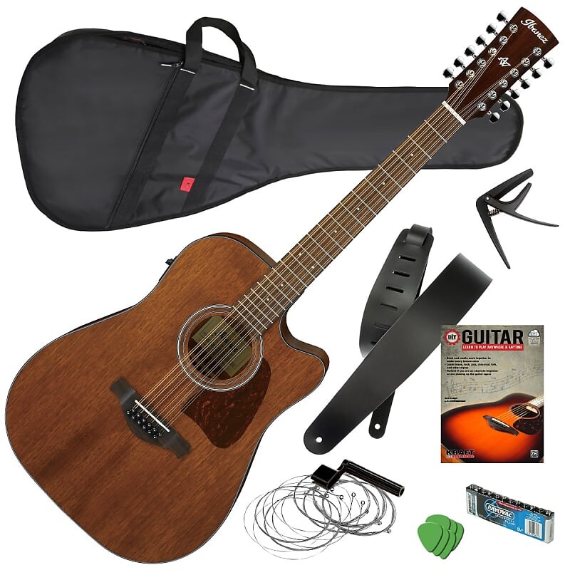 Акустическая гитара Ibanez AW5412CE 12-String AC/EL Guitar - Open Pore GUITAR ESSENTIALS BUNDLE
Акустическая гитара Ibanez AW5412CE 12-String AC/EL Guitar - Open Pore GUITAR ESSENTIALS BUNDLE