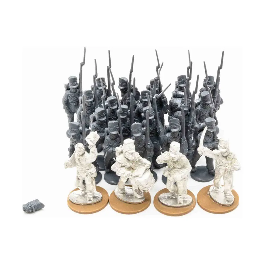 Коллекция британской пехоты линии Ватерлоо № 1, Black Powder - Napoleonic Wars 1789-1815 - Loose Miniatures (28mm)
Коллекция британской пехоты линии Ватерлоо № 1, Black Powder - Napoleonic Wars 1789-1815 - Loose Miniatures (28mm)