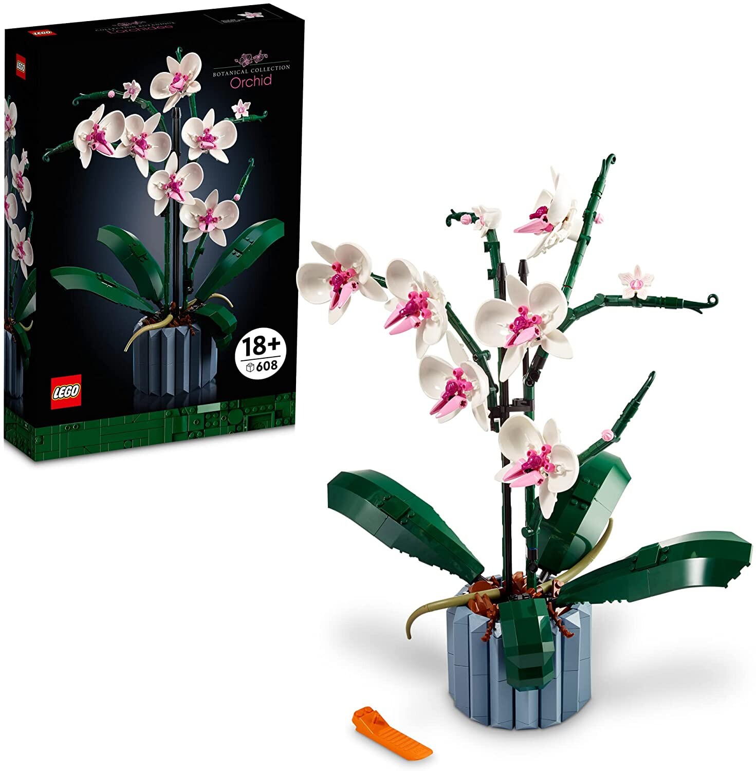 Конструктор LEGO Orchid 10311 Строительный набор для декора растений для взрослых
Конструктор LEGO Orchid 10311 Строительный набор для декора растений для взрослых
