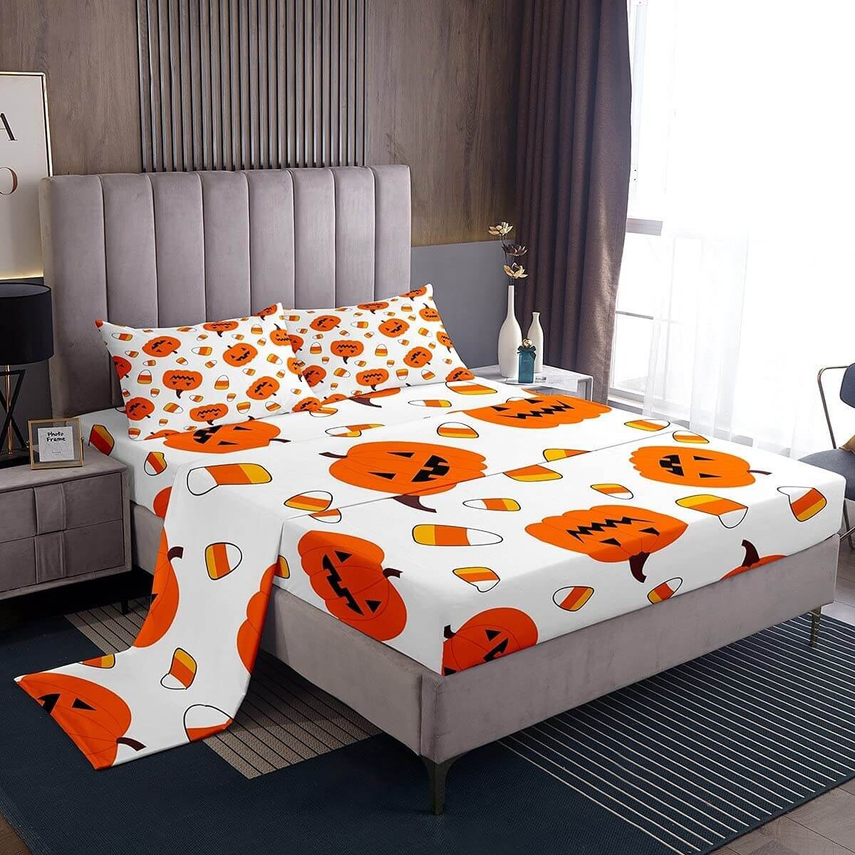 Комплект постельного белья Erosebridal Kids Halloween 4 предмета, белый/оранжевый
Комплект постельного белья Erosebridal Kids Halloween 4 предмета, белый/оранжевый